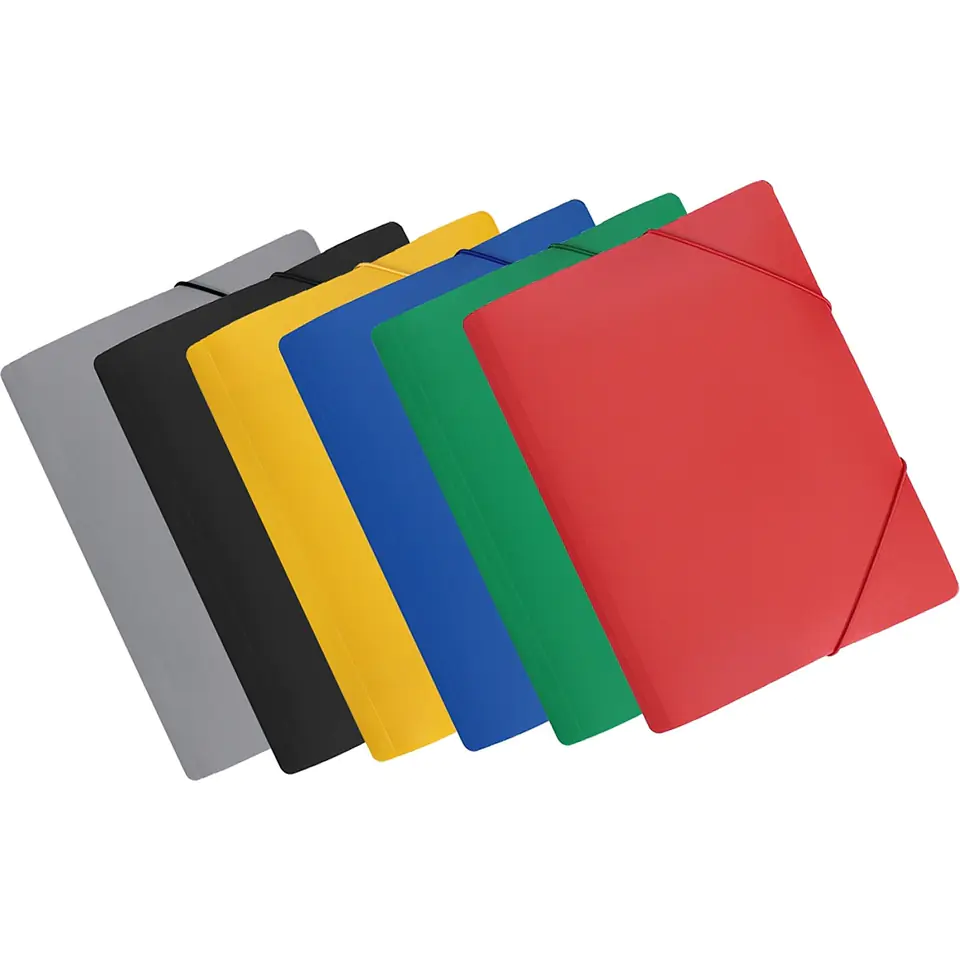 ⁨Folder with a wide elastic band - SP grey TGS-01-07 BIURFOL⁩ at Wasserman.eu