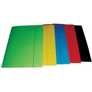 ⁨Cardboard folder with A4 rubber band black 100553872 BANTEX⁩ at Wasserman.eu