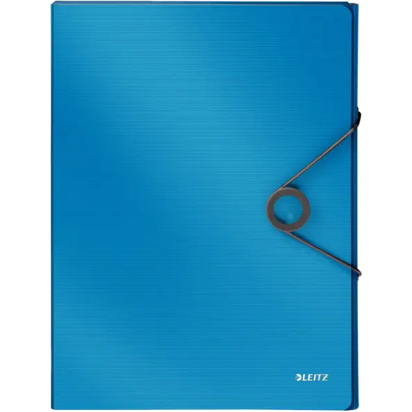 ⁨Briefcase with elastic PP LEITZ SOLID 30mm light blue 45681030⁩ at Wasserman.eu