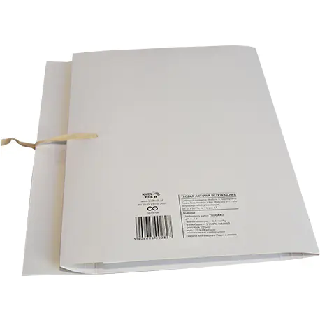 ⁨Teczka bezkwasowa 240g.320x250x50mm (50szt.) ISO 9706 KIEL-TECH 4-95006⁩ w sklepie Wasserman.eu