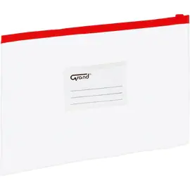 ⁨Envelope folder with zipper A5 red 120-1470 GRAND⁩ at Wasserman.eu