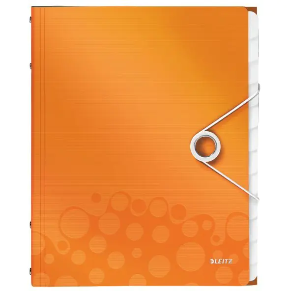 Folder 12 embryo A4 200k orange 46340044 LEITZ WOW at Wasserman.eu