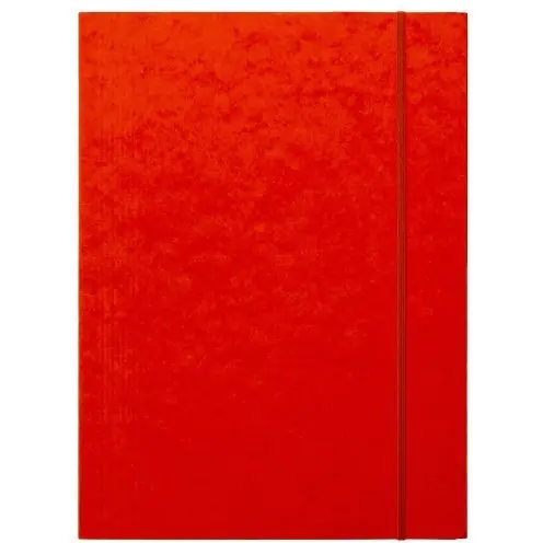 ⁨Briefcase with a straight rubber band NATUNA A4 pressboard orange 390g⁩ at Wasserman.eu