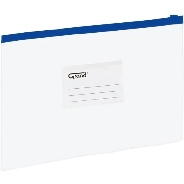 ⁨Foil envelope A4 with zipper EC009B blue 120-1464 GRAND⁩ at Wasserman.eu