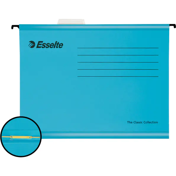 ⁨Suspended workbook A4 with A4 mechanism 10pcs blue 93130 ESSELTE⁩ at Wasserman.eu