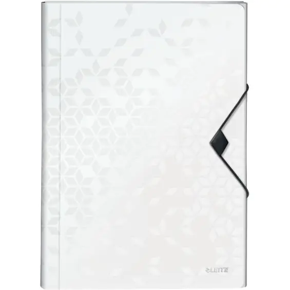 ⁨Briefcase with 6 PP compartments Leitz WOW, white 45890001⁩ at Wasserman.eu