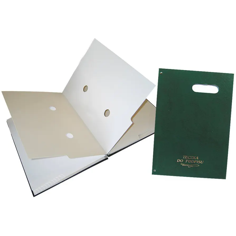 ⁨Signature folders 20k with window (green) WARTA 1827-920-036⁩ at Wasserman.eu