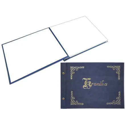 ⁨Chronicle A3 horizontal navy blue, gilded 1829-319-023 WARTA⁩ at Wasserman.eu