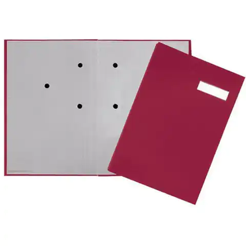 ⁨Signature folder 20-piece red PP 2419211 DURABLE⁩ at Wasserman.eu