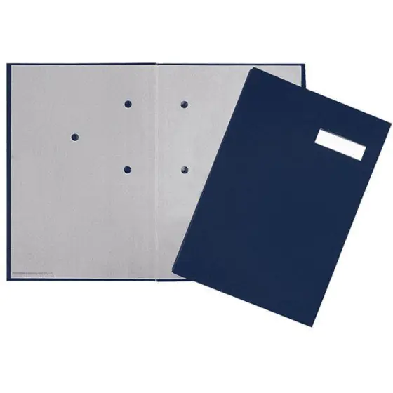 ⁨Signature folder 20-piece navy blue PP P2419222 DURABLE⁩ at Wasserman.eu