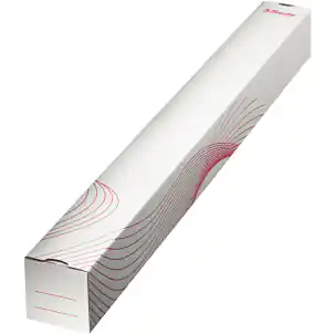 ⁨Square cardboard tube 75x75mm for posters ESSELTE height 750mm 20957⁩ at Wasserman.eu