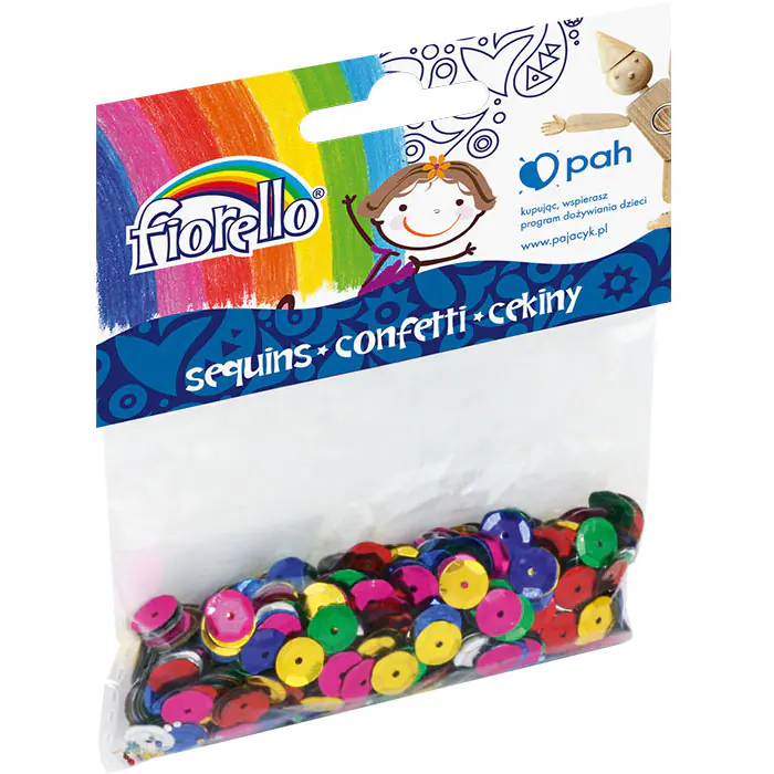 ⁨Cekiny konfetti FIORELLO kołka łamane GR-C14-8 170-2242⁩ w sklepie Wasserman.eu