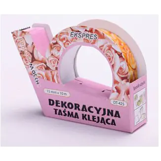 ⁨Decorative tape RÓŻE 15mmx10m DT-425 DTA 15007⁩ at Wasserman.eu