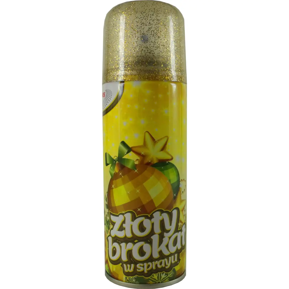 ⁨Glitter spray 250ml gold BX100 BREWIS⁩ at Wasserman.eu