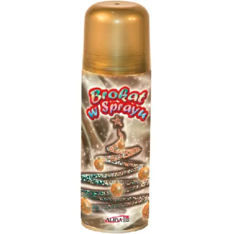 ⁨Brokat spray złoty 250ml. GS 150-G ALIGA⁩ w sklepie Wasserman.eu