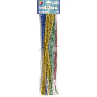 ⁨Druty kreatywne METALIK 6mm (40szt.) DP-6372 ALIGA⁩ w sklepie Wasserman.eu