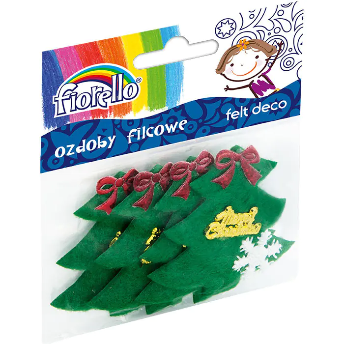 ⁨Felt decorations Fiorello GR-CH323 Christmas tree 170-2459⁩ at Wasserman.eu