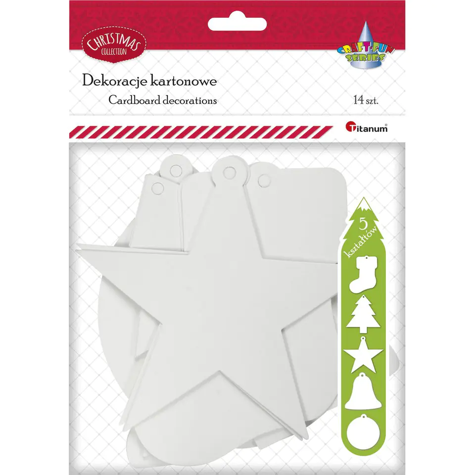 ⁨Paper decorations 14 pcs 412631 TITANUM⁩ at Wasserman.eu