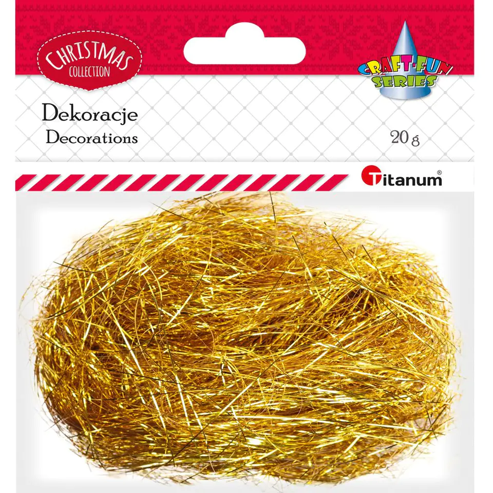 ⁨Angel hair 20g gold 389727 TITANUM⁩ at Wasserman.eu