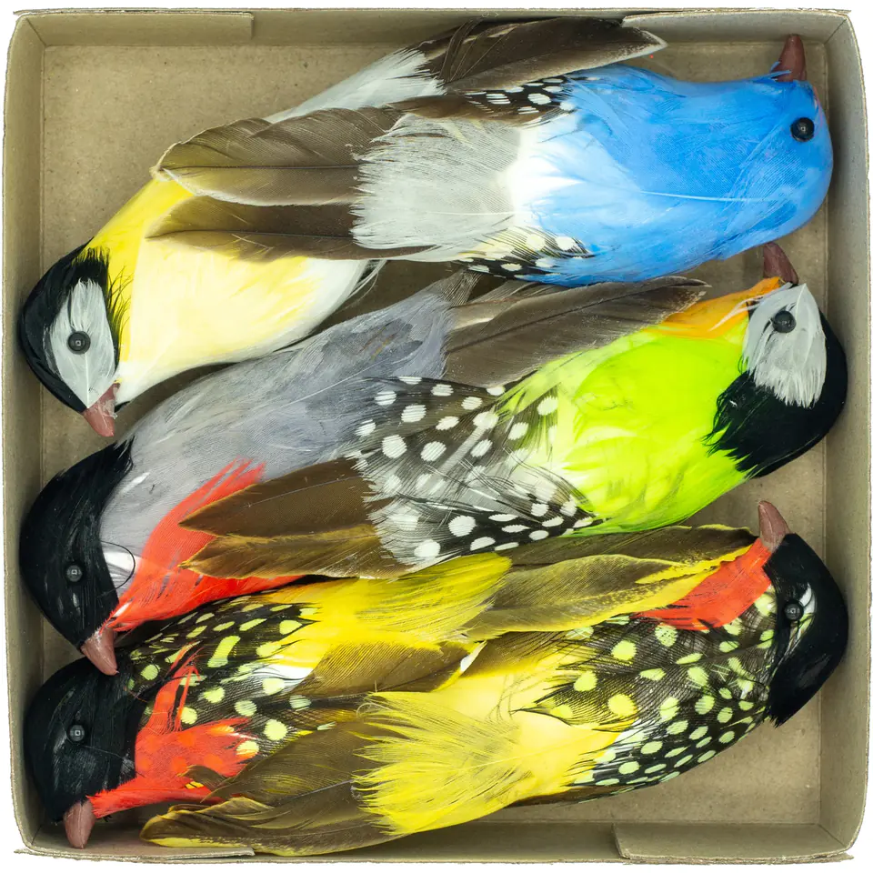 ⁨Decorative birds (6 pcs.) PTD-6111 ALIGA⁩ at Wasserman.eu