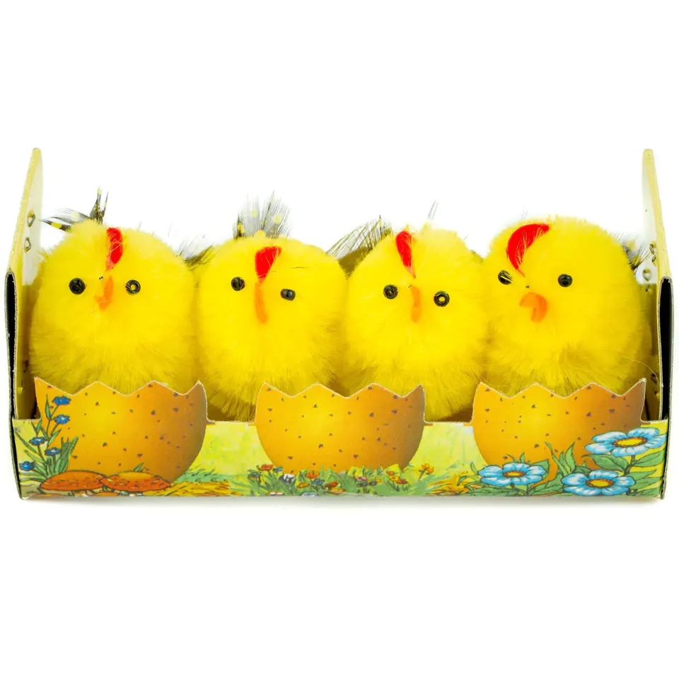 ⁨Easter chickens height 4,5 cm (4 pcs.) WKZ-7927 ALIGA⁩ at Wasserman.eu