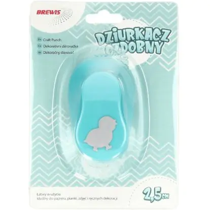 ⁨Dziurkacz ozdobny 2,5 cm KURCZAK D25-74 BREWIS⁩ w sklepie Wasserman.eu