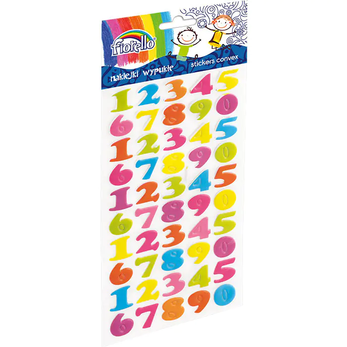 ⁨Relief stickers FIORELLO GR-NP140 digits 170-2456⁩ at Wasserman.eu