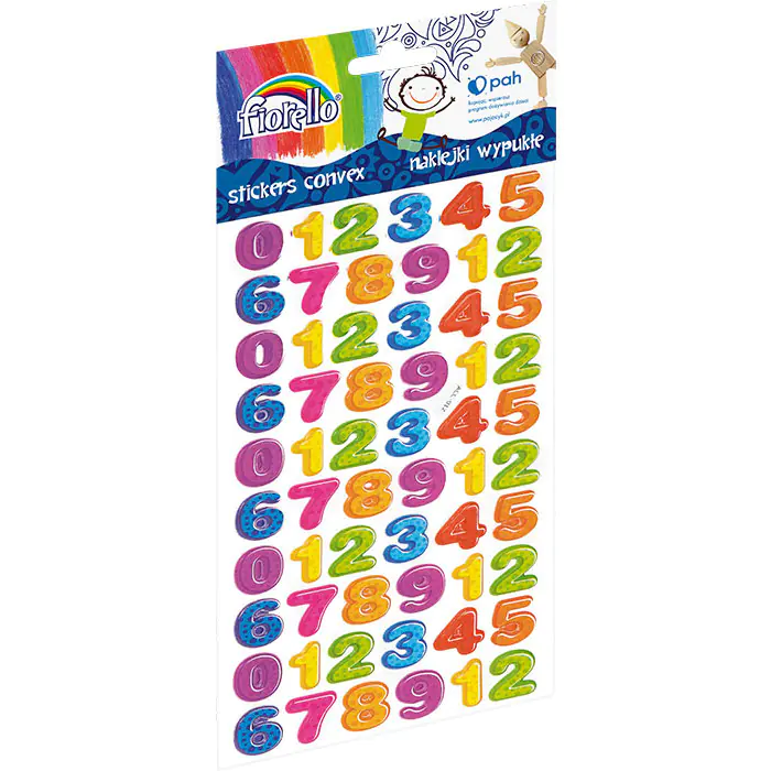 ⁨Raised stickers FIORELLO GR-NP138 digits 170-2484⁩ at Wasserman.eu