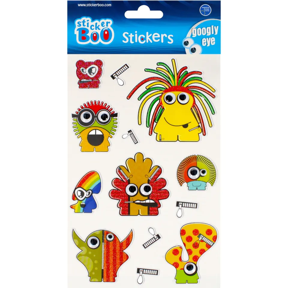 ⁨Stickers 140x260 S-BOO GEYE MONSTERS 493717⁩ at Wasserman.eu