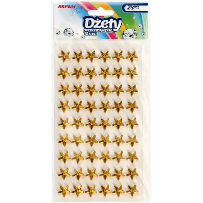 ⁨Stickers jet silver stars 10mm DS41 BREWIS⁩ at Wasserman.eu