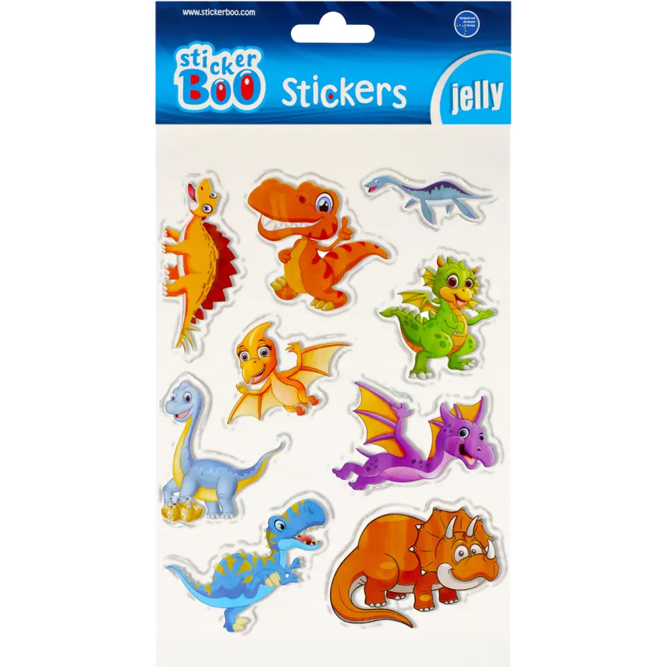 ⁨Stickers 150x260 S-BOO JELLY DINOSAURS 493721⁩ at Wasserman.eu