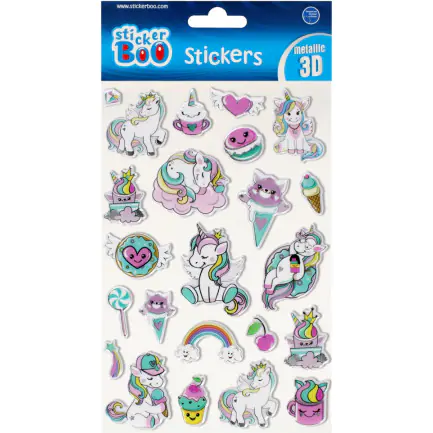 ⁨Stickers 140x260 S-BOO MET3D UNICORN 493712⁩ at Wasserman.eu