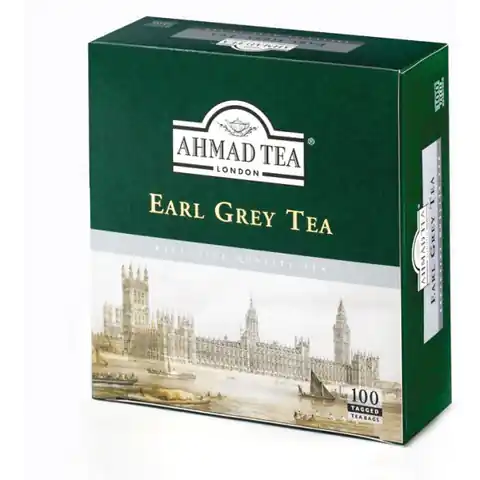 ⁨Herbata AHMAD TEA EARL GREY 100t*2g czarna zawieszka⁩ w sklepie Wasserman.eu