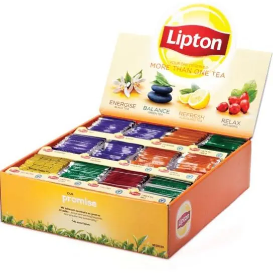 ⁨LIPTON Variety Pack tea - 12 flavors x 15 fol envelopes. Black⁩ at Wasserman.eu