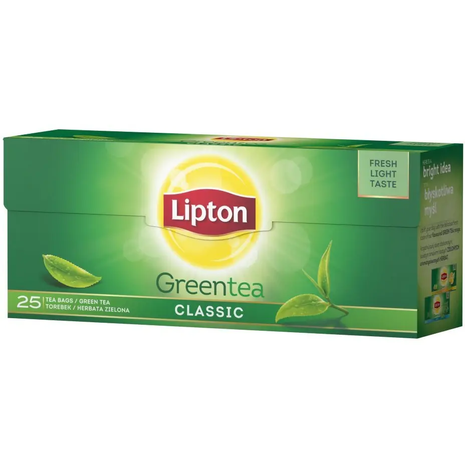 ⁨Herbata LIPTON (20 torebek) zielona GREEN CLASSIC⁩ w sklepie Wasserman.eu