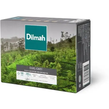 ⁨Herbata DILMAH (100szt x2g) czarna EARL GREY⁩ w sklepie Wasserman.eu