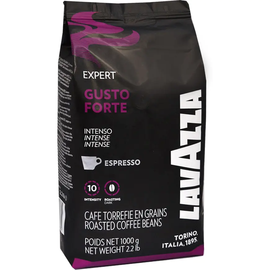 ⁨Kawa LAVAZZA GUSTO FORTE VENDING EXPERT ziarno 1kg⁩ w sklepie Wasserman.eu