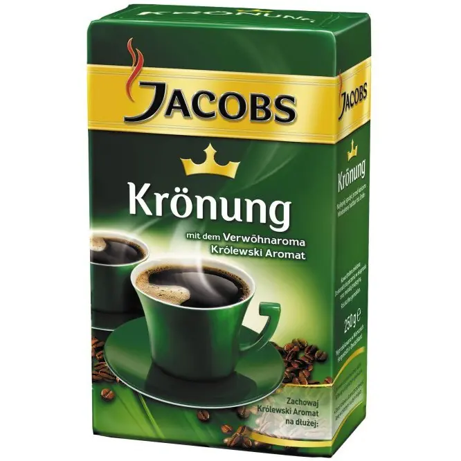 ⁨Coffee JACOBS KRONUNG ground 250G⁩ at Wasserman.eu