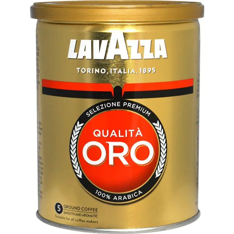 ⁨Kawa LAVAZZA QUALITA ORO mielona 250g puszka⁩ w sklepie Wasserman.eu