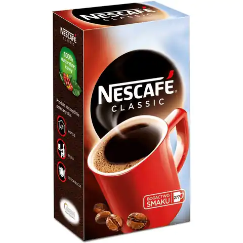 ⁨Kawa NESCAFE CLASSIC 500g rozpuszczalna kartonik⁩ w sklepie Wasserman.eu