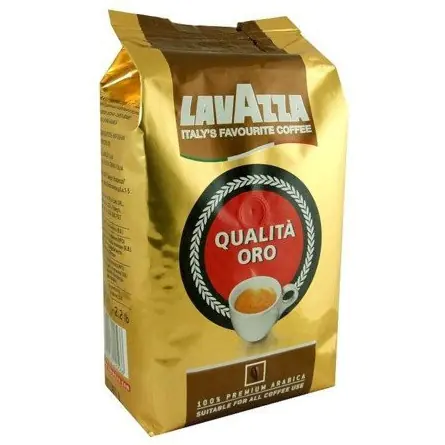 ⁨Coffee LAVAZZA QUALITA ORO 1kg beans⁩ at Wasserman.eu