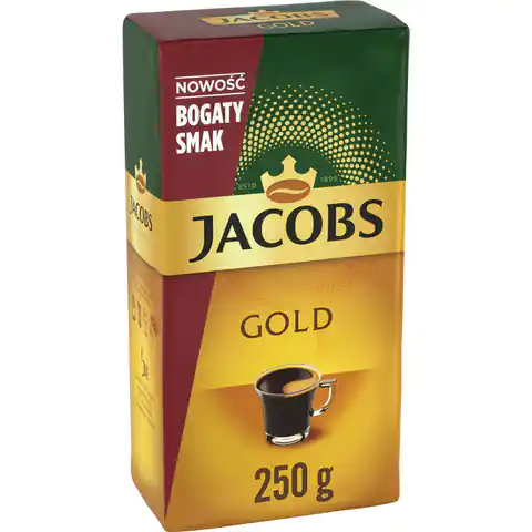 ⁨Coffee JACOBS GOLD 250g minced⁩ at Wasserman.eu