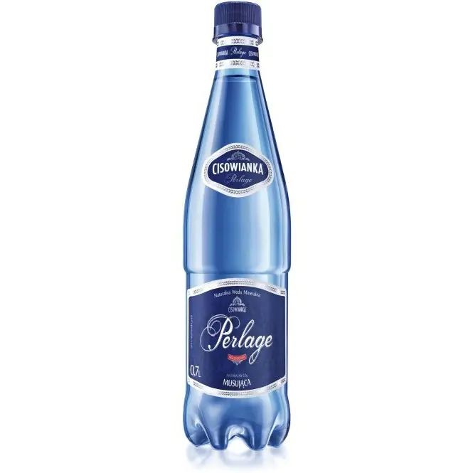 ⁨Woda CISOWIANKA 0.7L (6szt) Perlage gazowana PET z kaucją⁩ w sklepie Wasserman.eu