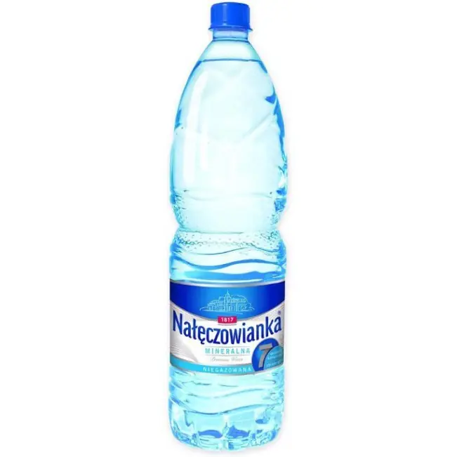 ⁨Woda mineralna NAŁĘCZOWIANKA 1.5L (6szt) niegazowana z kaucją⁩ w sklepie Wasserman.eu