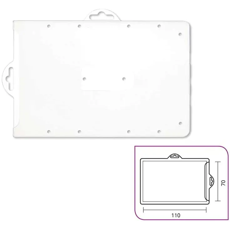 ⁨Identyfikator HOLDER typ P-przepustka 110x70mm 601065 ARGO⁩ w sklepie Wasserman.eu