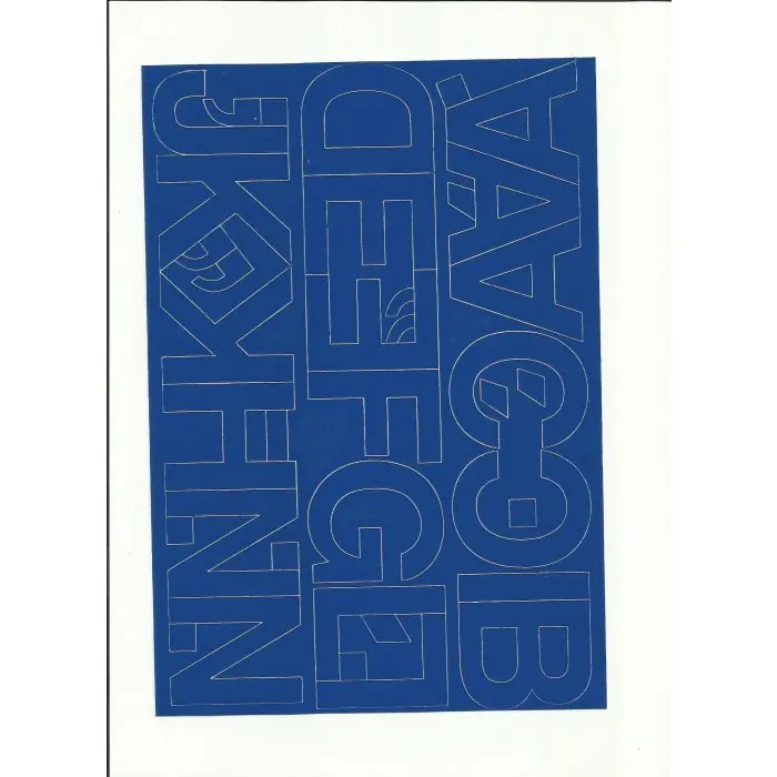 ⁨LETTERS samop. 5cm (8) black ARTDRUK⁩ at Wasserman.eu