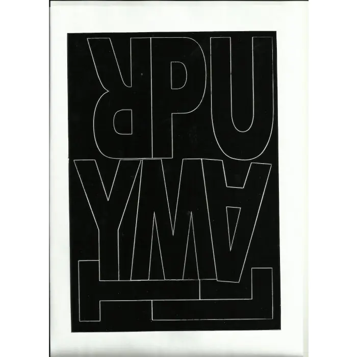 ⁨LETTERS self-p.10cm (8)black ARTDRUK⁩ at Wasserman.eu