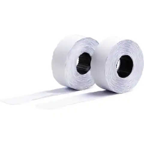 ⁨Tape for double-row labeller 26x16mm (5 pcs) white corrugated.⁩ at Wasserman.eu