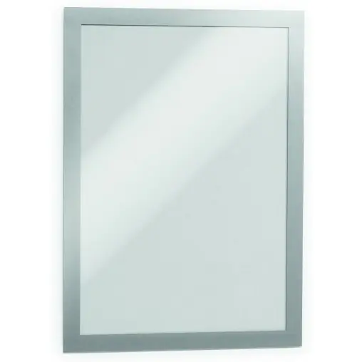 ⁨DURAFRAME A4 (2pcs) silver DURABLE 487223⁩ at Wasserman.eu