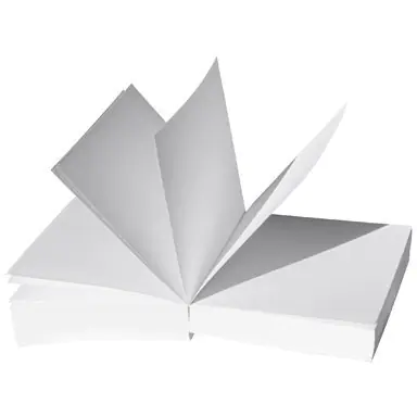 ⁨Bloczek klejony 85x85x35mm biały NATUNA⁩ w sklepie Wasserman.eu